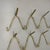 Large Brass Coat Rack with Hooks in the style of Auböck, France, 1950s For Sale - Image 3 of 18