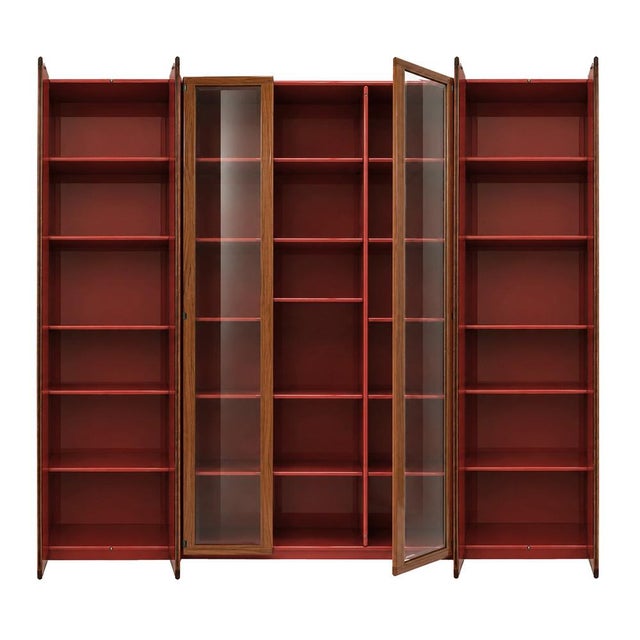 The modular wall unit, designed by afra and tobia scarpa in the 1960s, is a remarkable example of italian modern design,...