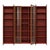 The modular wall unit, designed by afra and tobia scarpa in the 1960s, is a remarkable example of italian modern design,...