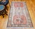 Beige Vintage Persian Shahsavan Soumak Tribal Rug, Handwoven Wool & Silk, Geometric Pattern, Ivory & Red, 4x7 For Sale - Image 8 of 18