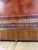 1980s Maitland-Smith Burl Wood Executive Desk With Leather Inset Top – Double Pedestal, Brass Hardware For Sale - Image 10 of 17