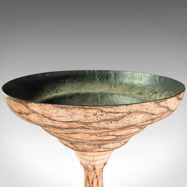 Italian 1970s Tall Vintage Italian Decorative Torchere Planter For Sale - Image 3 of 10