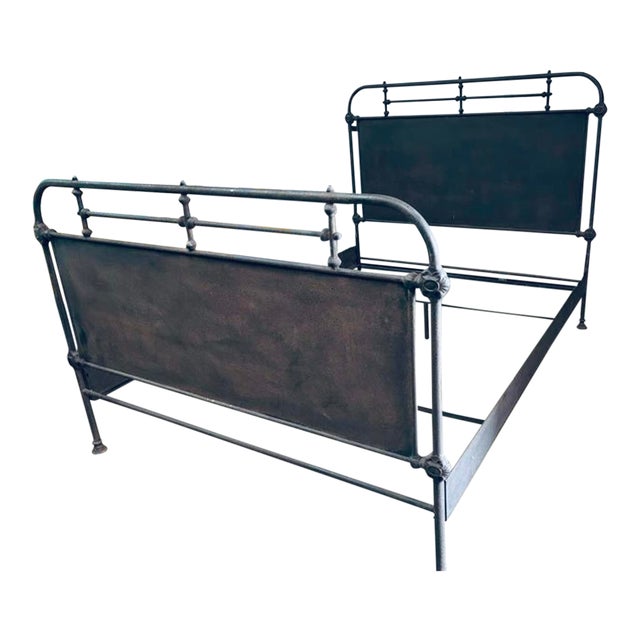 Restoration Hardware Cast Iron Queen Bed Chairish