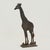 Antique Iron Giraffe Door Stop For Sale - Image 4 of 9
