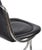 Tubular Steel Chairs with Black Leather by Tecnosalotto, 1970s, Set of 6 For Sale - Image 4 of 7