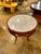 Early 21st Century Pair of Italian Empire Style Mahogany Side Tables For Sale - Image 5 of 7