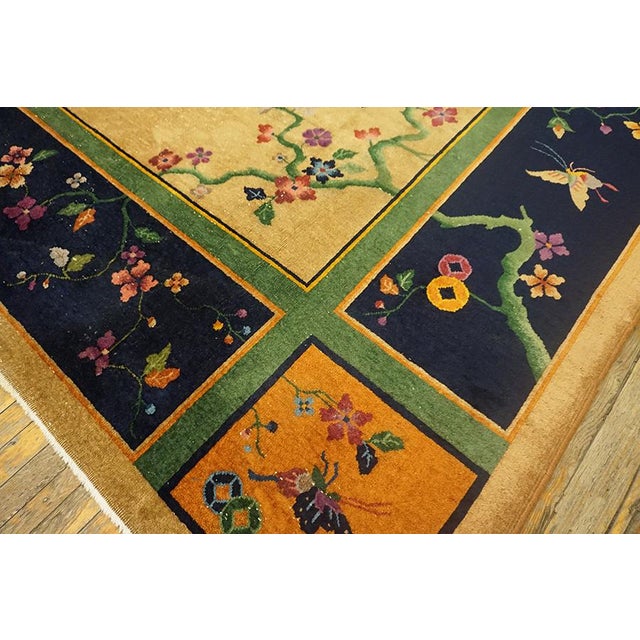 1920s Chinese Art Deco Carpet For Sale - Image 11 of 13