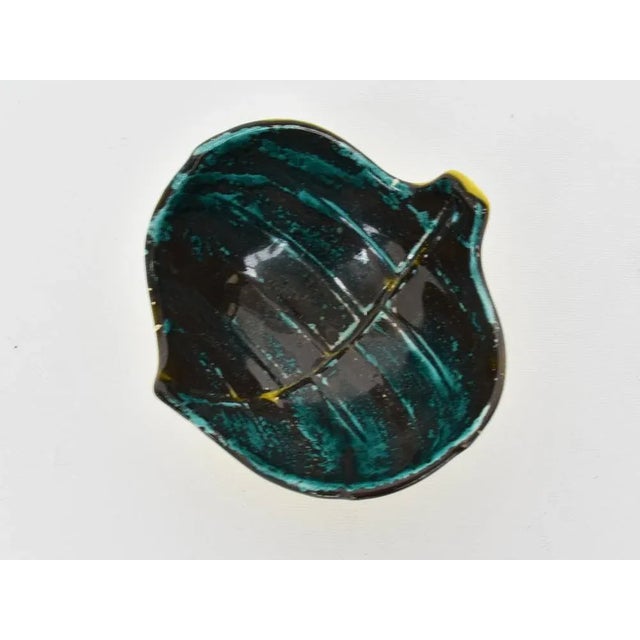 Mid-Century Modern Small French Glazed Ceramic Bowl, 1960s For Sale - Image 3 of 5