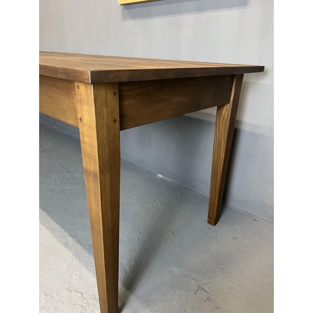 Big Farm Table in Ash with Zone Feet For Sale - Image 14 of 18