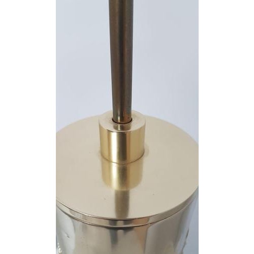 Metal Vintage Brutalist Table Lamp in Silver-Plated Aluminum by Willy Luyckx for Aluclair, 1960s For Sale - Image 7 of 13