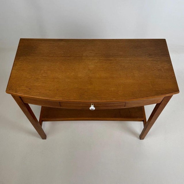 Mid-20th Century Beech Side Table For Sale - Image 10 of 13