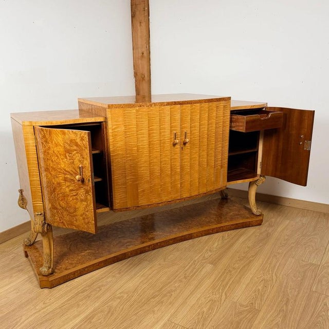 Art Deco Sideboard by Harry & Lou Epstein, 1930s For Sale - Image 4 of 13