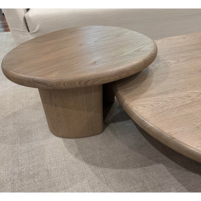 Wood Caracole Kelly Hoppen Orion Cocktail Table & Small Side Table For Sale - Image 7 of 11
