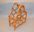 Boho Chic Bamboo and Rattan Nine Bottle Wine Rack, Wine Storage, Wine Basket For Sale - Image 4 of 11