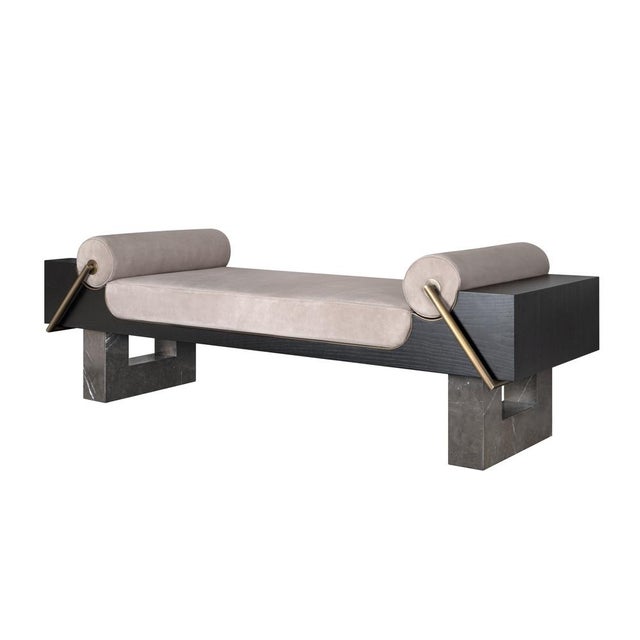 Kansas Bench by Porus Studio, in New conditions. Designed from 2000 Signed by Maker