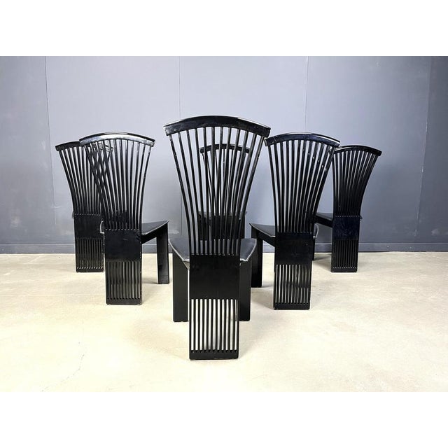 Animal Skin Vintage Dining Chairs by Pietro Costantini, 1980s, Set of 6 For Sale - Image 7 of 16