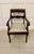 Set of Regency Figured Mahogany Desk Carver Chairs, 1830s For Sale - Image 6 of 13