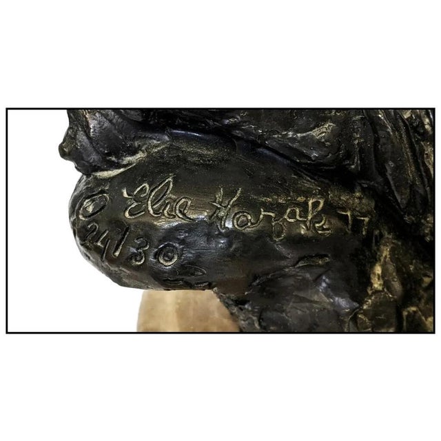 Metal Late 20th Century Capture The Mustang, Elie Hazak For Sale - Image 7 of 8