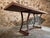 Vintage Industrial Table with Iron Base and Hardwood Slab Top, 1950s For Sale - Image 12 of 18