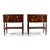 English Hickory Chair Historic James River Plantation Collection Mahogany Chests Side Tables - Pair For Sale - Image 3 of 7