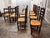 Collection Reproductions Ladder-Back Dining Chairs, Set of Twelve For Sale - Image 4 of 12