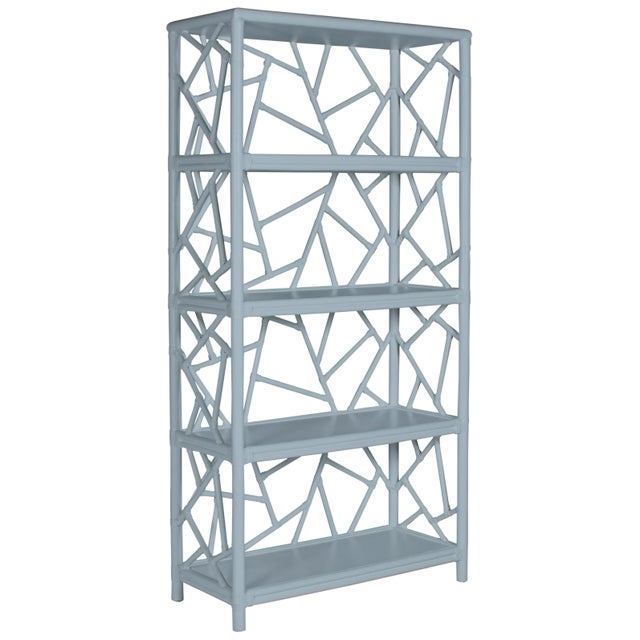 Tiffany Etagere in Light Blue For Sale - Image 9 of 9