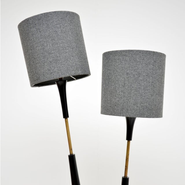Vintage Two Headed Floor Lamp, 1960 For Sale - Image 4 of 9