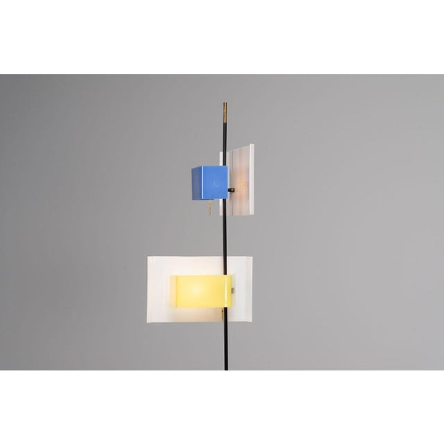 Model 2020 Floor Lamp attributed to Bruno Gatta for Stilnovo, Italy, 1955 For Sale - Image 3 of 18