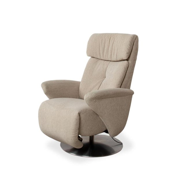 Modern Cream Lounge Chair from Himolla For Sale - Image 3 of 18