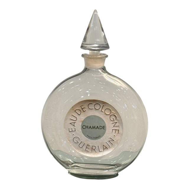 1970s Guerlain Glass "Flacon Montre" by Pochet Et Du Courval For Sale