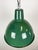 1960s Industrial Green Enamel Factory Lamp from Polam, 1960s For Sale - Image 5 of 14