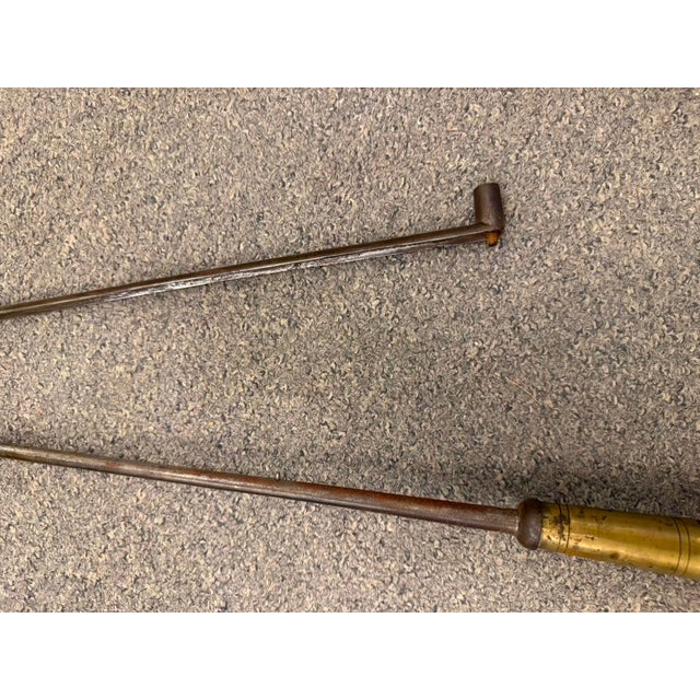Rare 19th Century Accountant's Cane With Spanish Guard, Circa 1870 For Sale - Image 12 of 12