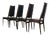 Rosewood Danish Modern Dining Chairs - a Set of 4, Denmark For Sale