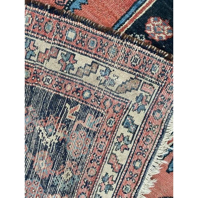 Vintage Kurdish Zanjan Rug For Sale - Image 11 of 12