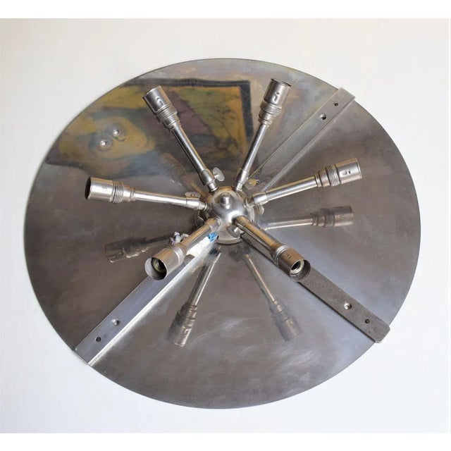 Large Model 3648 Lighted Wall Mirror from Bakalowits & Söhne, 1960s For Sale - Image 9 of 10