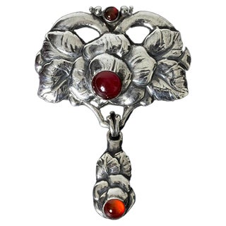 Art Nouveau Brooch by Bernard Hertz For Sale