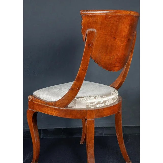 Italian Dining Chairs with Armchairs, 1790s, Set of 10 For Sale - Image 5 of 18
