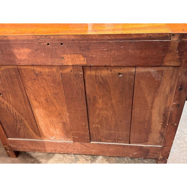 19th Century French Empire Walnut Chest For Sale - Image 12 of 12