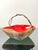 Vintage Centerpiece Basket, Italy, 1950s For Sale - Image 9 of 9