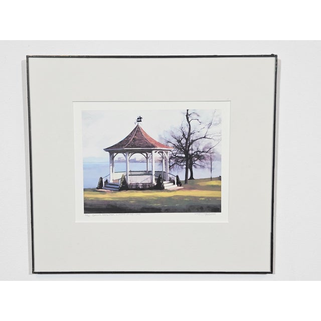 Doug Forsythe, Queen's Royal Park, Niagara-on-the-Lake, 1980s, Print, Framed For Sale - Image 14 of 15