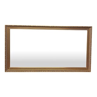 Z Gallerie Old World Over Mantle Mirror, Vintage For Sale