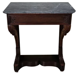 Restoration Era Mahogany Console