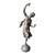 19th Century Mathurin Moreau “Danse Espagnole” Sculpture on Griotte Marble Base. For Sale