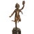 Pair Antique French Bronze Marble Putti Dancing Musicians Statues Sculpture 1860 For Sale - Image 12 of 13