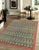 This stunning hand-knotted Afghan Balouchi rug is a captivating addition to any decor. Crafted by skilled artisans, it...