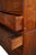 18th Century Period Oak English Chest on Chest Bracket Feet Shell Inlay For Sale - Image 9 of 10