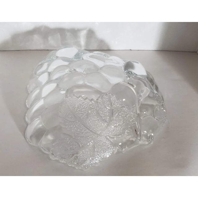 Glass Vintage Studio Nova Clear Crystal Serving/Candy Dish For Sale - Image 7 of 11