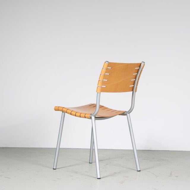 Wood Vintage Dining Chairs by Ruud Jan Kokke for Harvink, 1980s, Set of 4 For Sale - Image 7 of 15