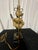 Mid 20th Century Maitland-Smith Egyptian Style Figural Sculpture Bronze Lamp For Sale - Image 13 of 17