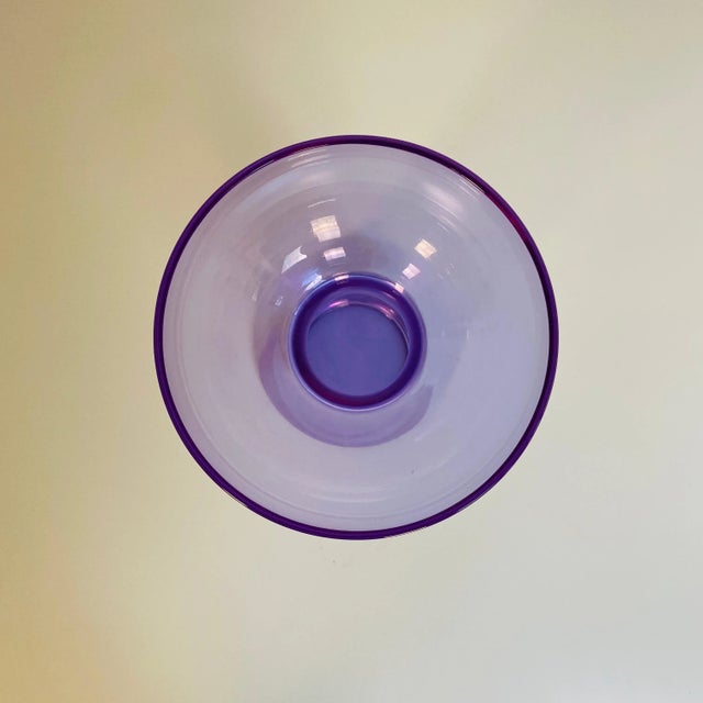 Mid-Century Modern Italian Alexandrite Vase by Sergio Asti, 1970s For Sale - Image 9 of 10